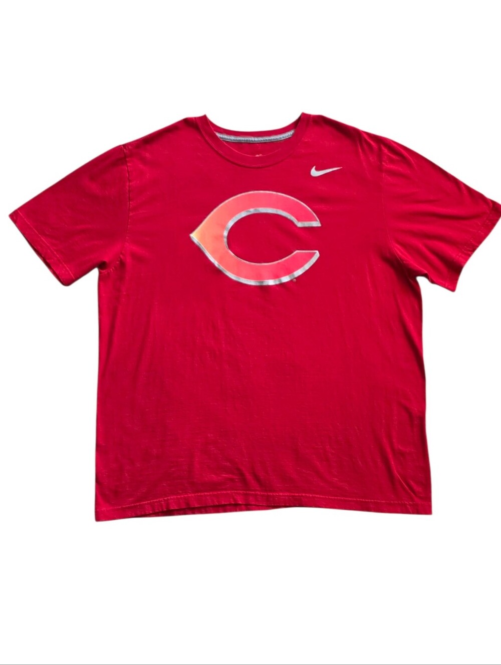 Cincinnati Reds Nike 2XL Red Short Sleeve Logo MLB Tee Shirt